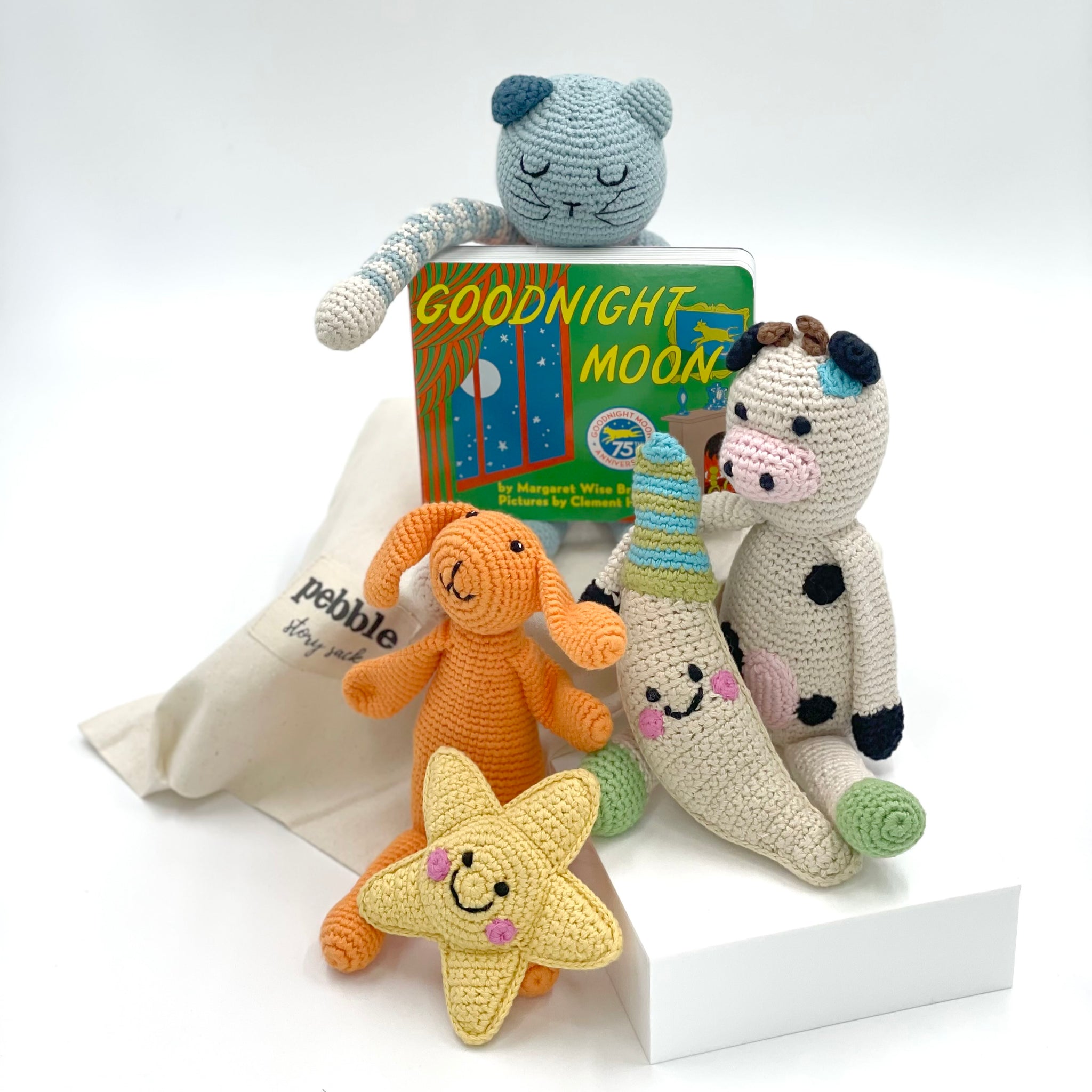 Goodnight Moon book with matching toys