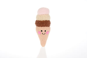 Pretend Play Food Rattle - Ice Cream Cone