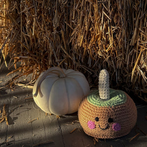 Caramel Apple Rattle – Handmade & Baby Safe